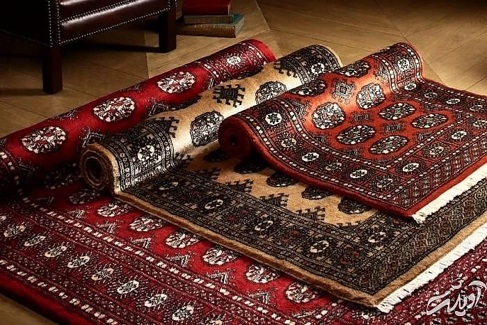 قالی ترکمن از سوغات استان گلستان قالی ترکمن